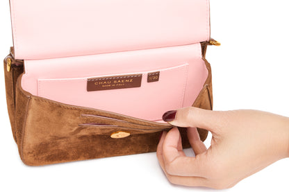 Aurora Bag Camel Limited Edition inside with limited edition number 1/30