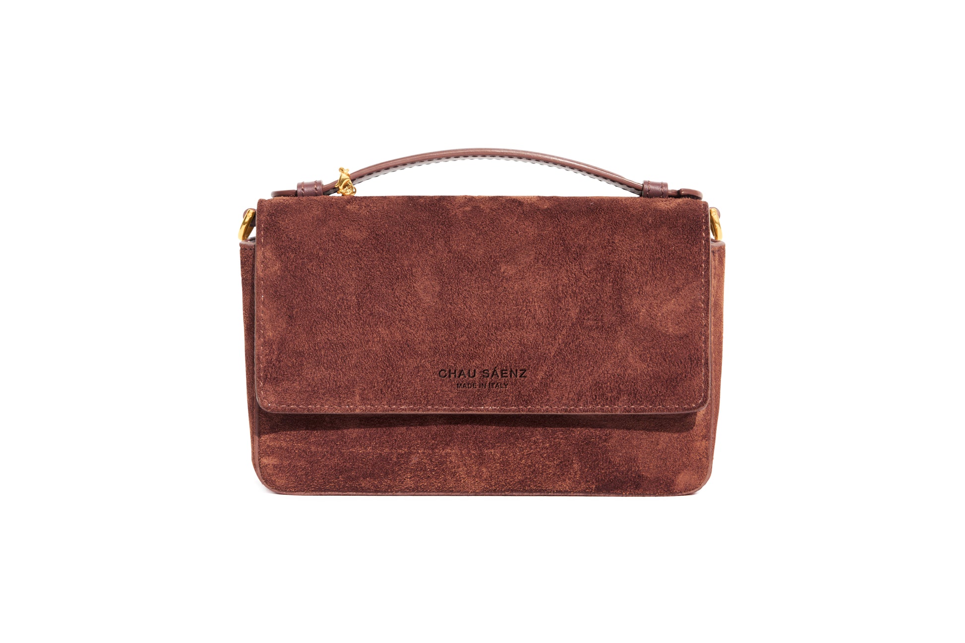 Aurora Bag Chocolate Red back view